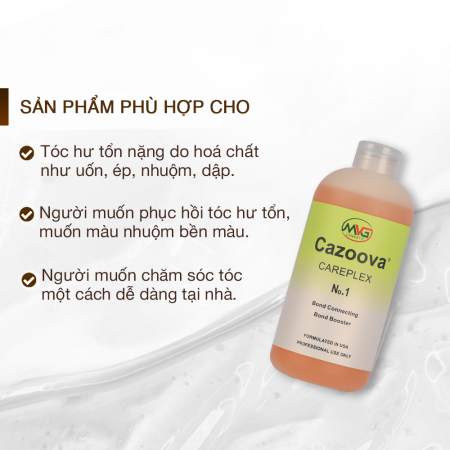 Cazoova Careplex No.1 Phục hồi tóc hư tổn