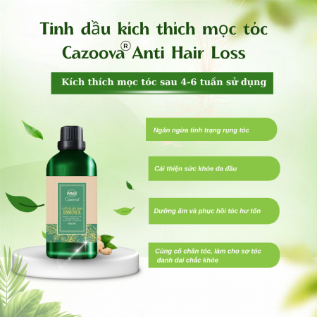 Serum dầu dưỡng Cazoova Anti Hair Loss 50ml