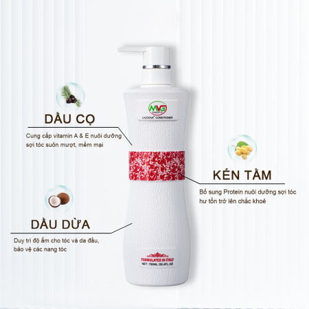 Dầu xả tóc Collagen mềm mại Cazoova 500ML & 780ML