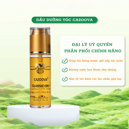 Tinh dầu dưỡng tóc Cazoova Classic 60ml