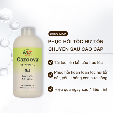 Cazoova Careplex No.2 Dầu xả phục hồi tóc hư tổn